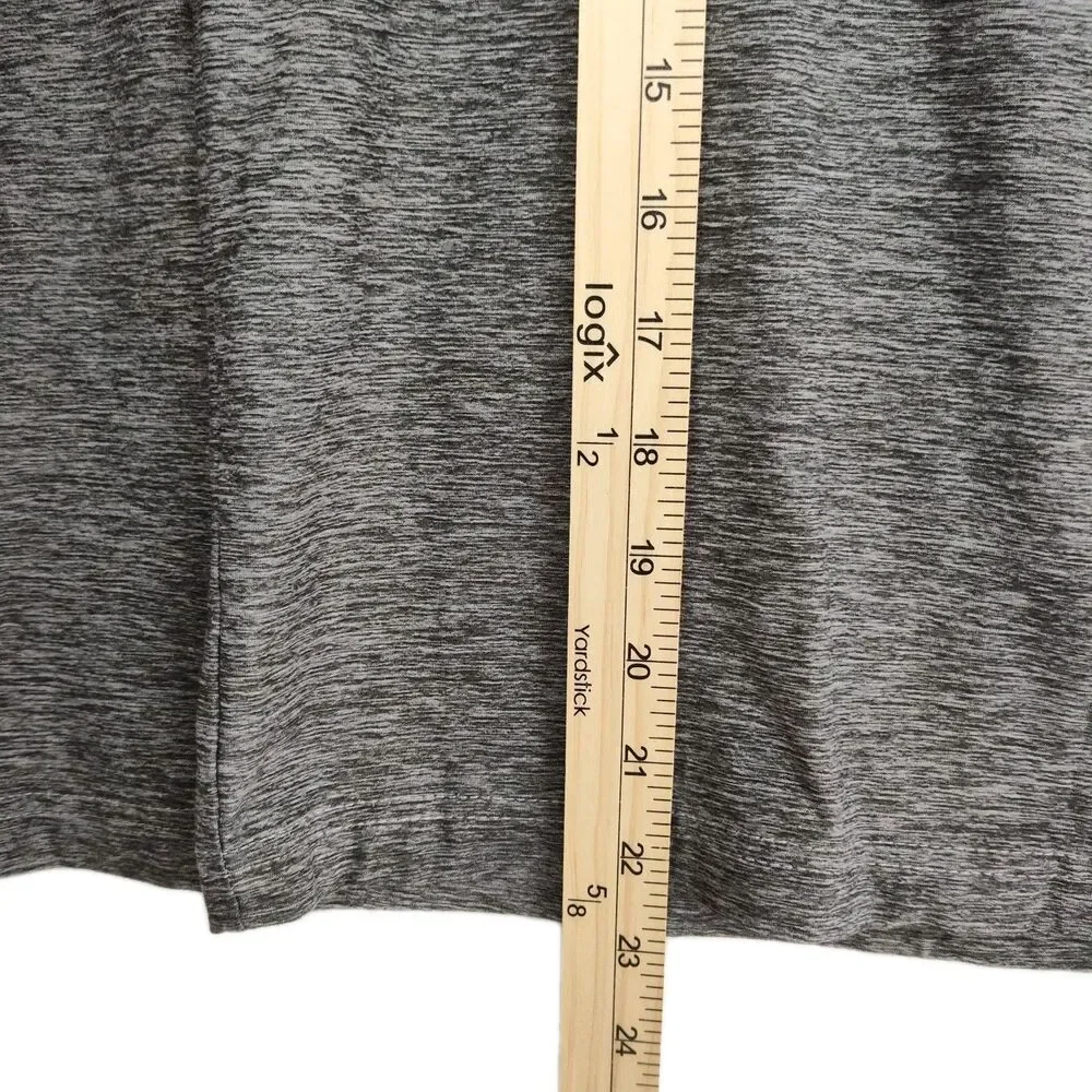 Umbro girl's youth 1/4-zip pullover sweatshirt,‎ L-G 12/14, gray, long sleeves